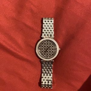 Silver Micheal kors watch